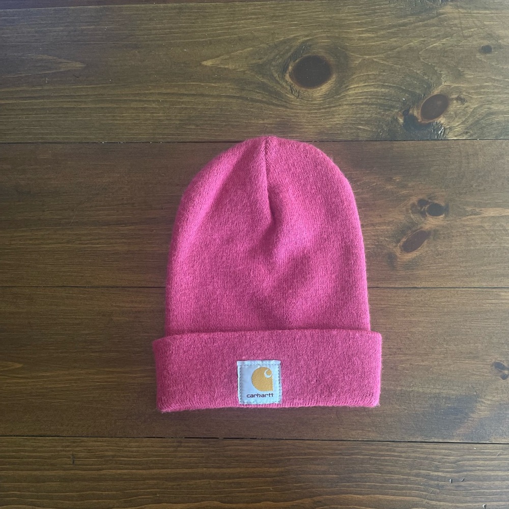 Carhartt Womens Pink Beanie Hat